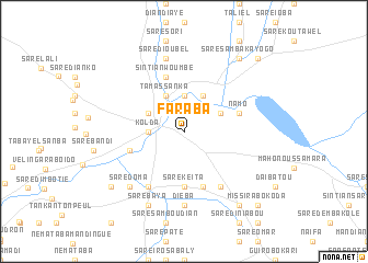 map of Faraba