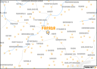 map of Farada