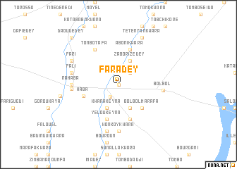 map of Fara Dey