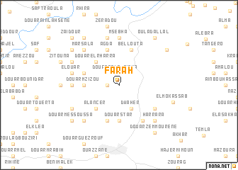 map of Farah