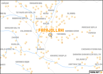 map of Farajollāhī