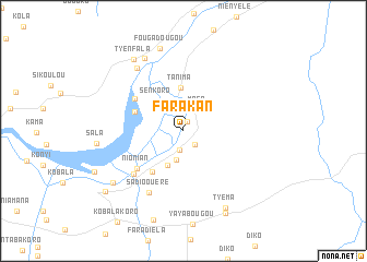 map of Farakan