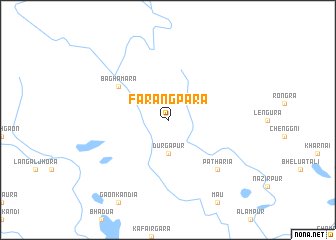 map of Farangpāra