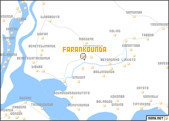 map of Farankounda