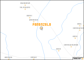 map of Faranzala