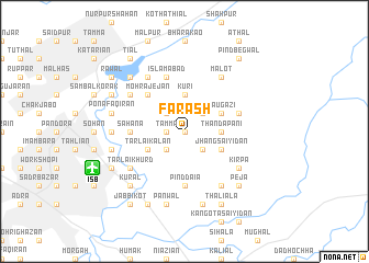 map of Farāsh