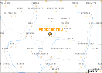 map of Fărcaşa Tău