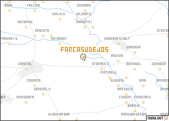 map of Fărcaşu de Jos