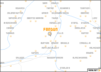 map of Fardün