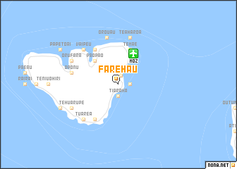 map of Farehau