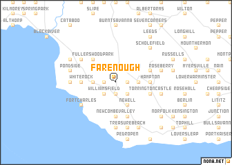 map of Far Enough