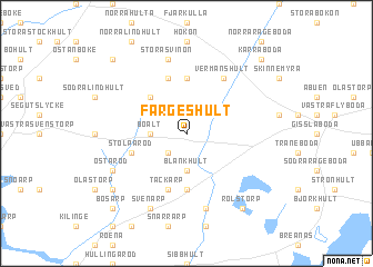 map of Färgeshult