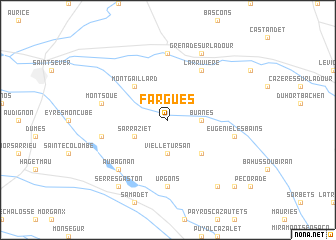 map of Fargues