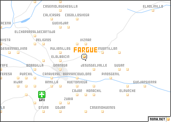 map of Fargue