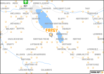 map of Fargy