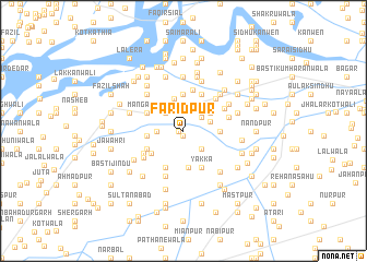 map of Farīdpur