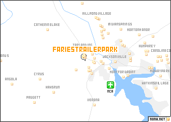 map of Faries Trailer Park