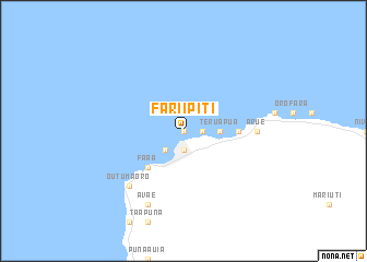 map of Fariipiti