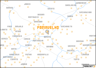 map of Farim Velho