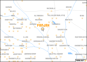 map of Farjah