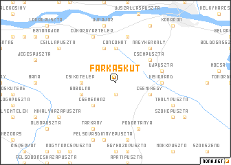 map of Farkaskút