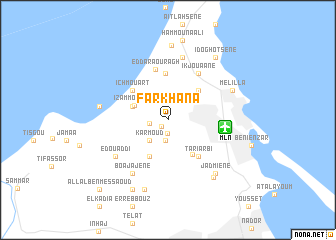 map of Farkhâna