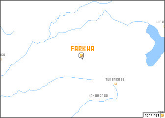 map of Farkwa