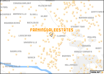 map of Farmingdale Estates