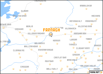 map of Farnagh