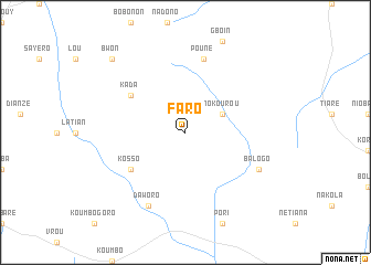 map of Faro