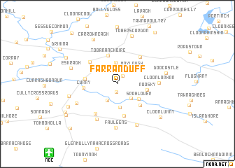 map of Farranduff