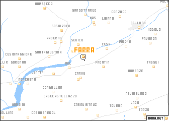 map of Farra