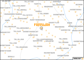 map of Farrūjah