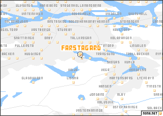 map of Farsta Gård