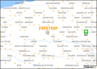 map of Farstrup