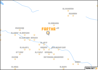 map of Farthā