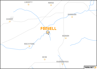 map of Farwell