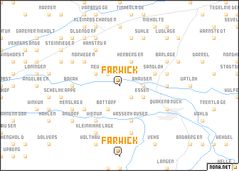 map of Farwick