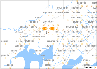 map of Far Xaano