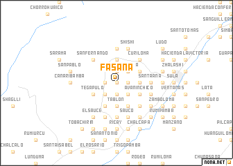map of Fasana