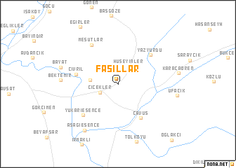 map of Fasıllar