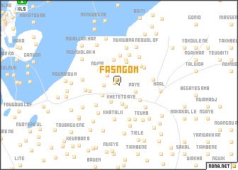 map of Fas Ngom