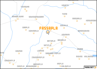 map of Fassapla