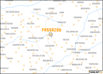 map of Fassazou