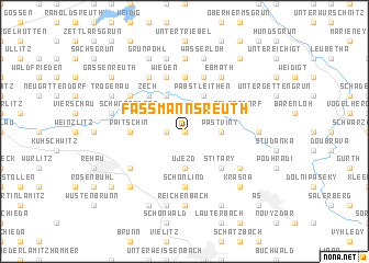 map of Faßmannsreuth