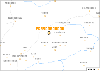 map of Fassonbougou