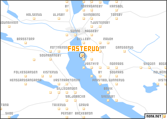 map of Fasterud