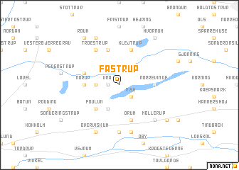 map of Fastrup