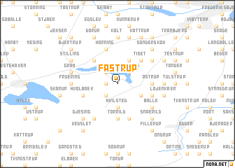 map of Fastrup