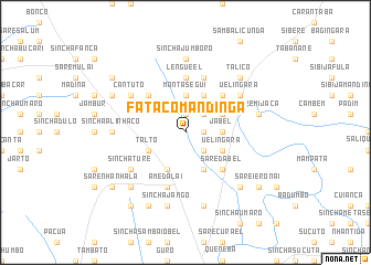 map of Fatacó Mandinga